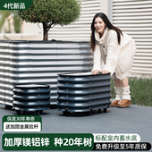 种菜专用箱户外庭院正方形种植箱超大花盆室外花槽特大号种树箱盆