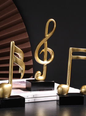 音符模型摆件酒柜桌面工艺品装饰