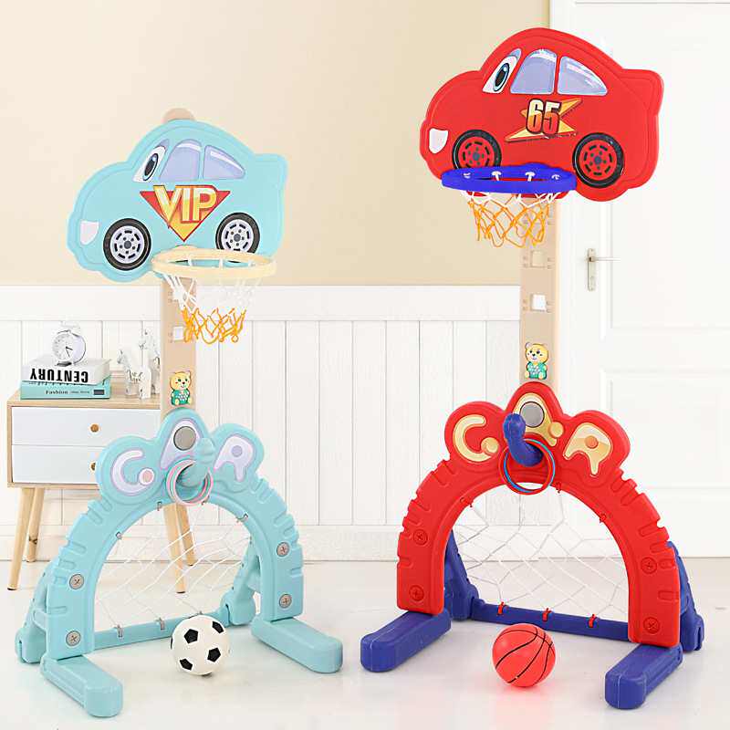 ；Children's basketball rack indoor lifting household sh