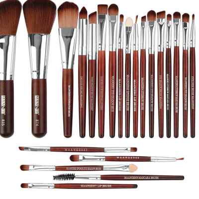 22PCS CoSMEtiC MAkEuP BruShES SEt LiP MAkE uP BruSh