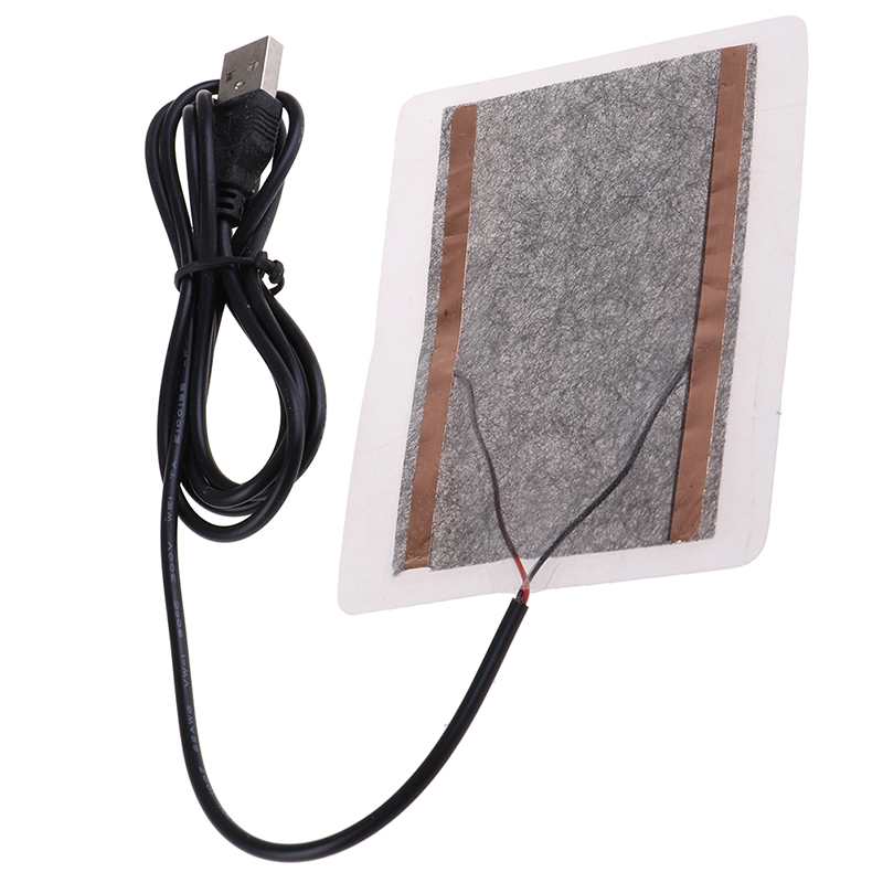 ；10*4CM Portable USB Warmer Heating Heater Plate Winter War