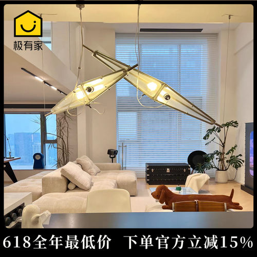 高级感设计师陈星宇餐厅长吊灯