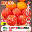 中华红血橙9斤秭归橙子新鲜水果红心甜脐手剥橙孕妇当季 整箱