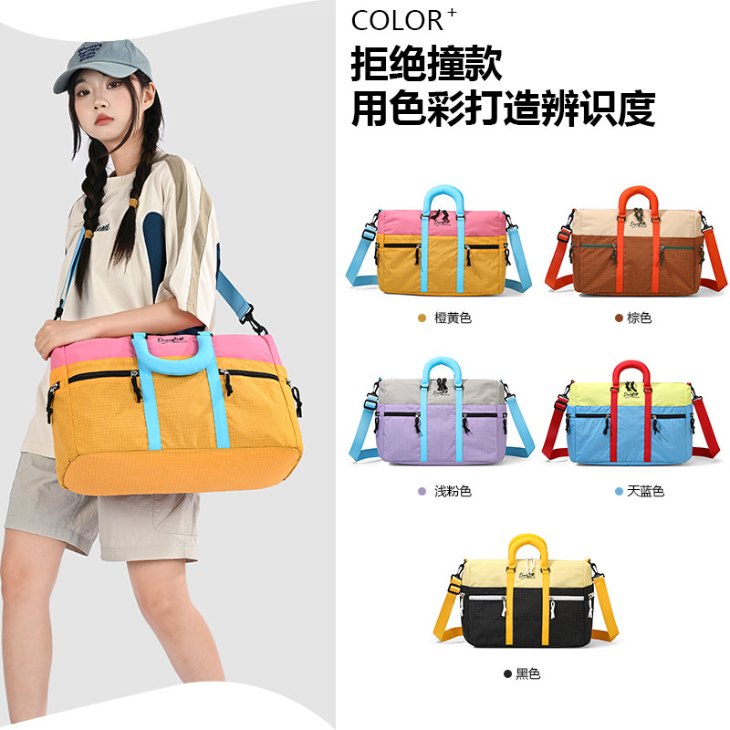 轻便牛津布套拉杆衣服旅行包结实