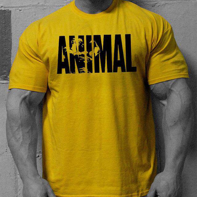 tide training Fitness loose printable T-shirt breathable