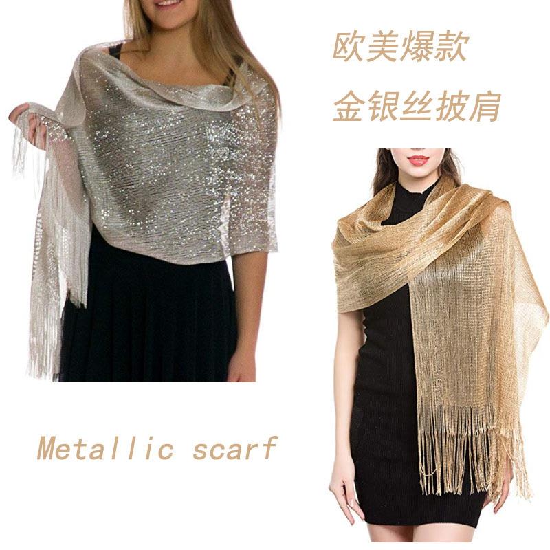 female shawl dress evening party wedding dance bride scarf