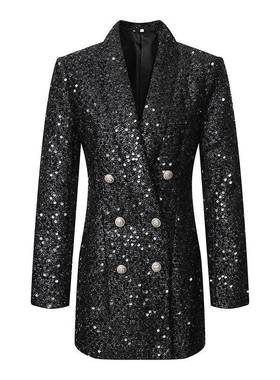 jacket womens suit sequin jacket temperament lady suit