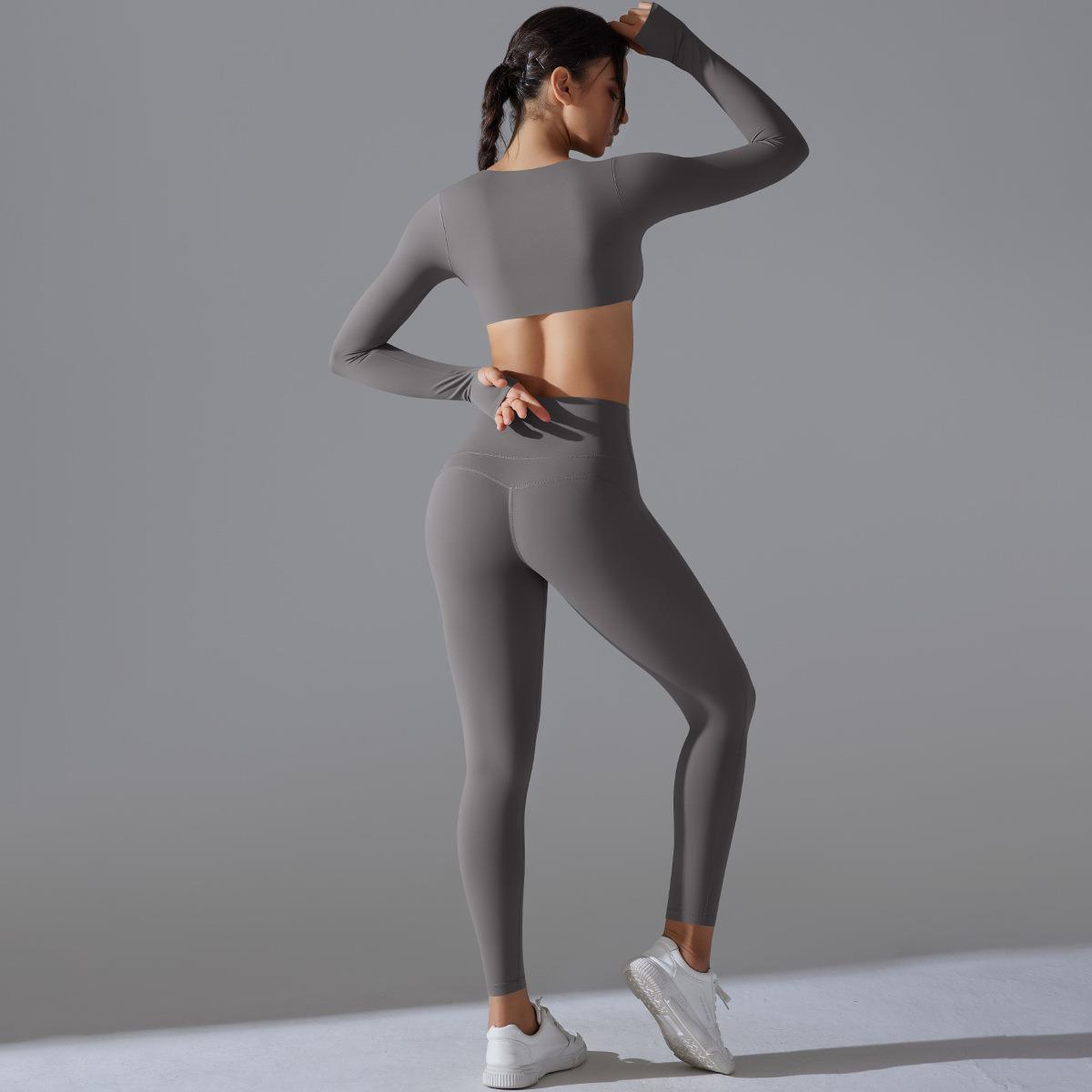 Suit Sports Training Running Clothes Fitness Elastic Fit