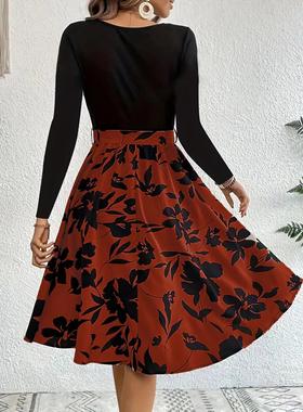 slim fit womens office womens  autumnwinter new round neck