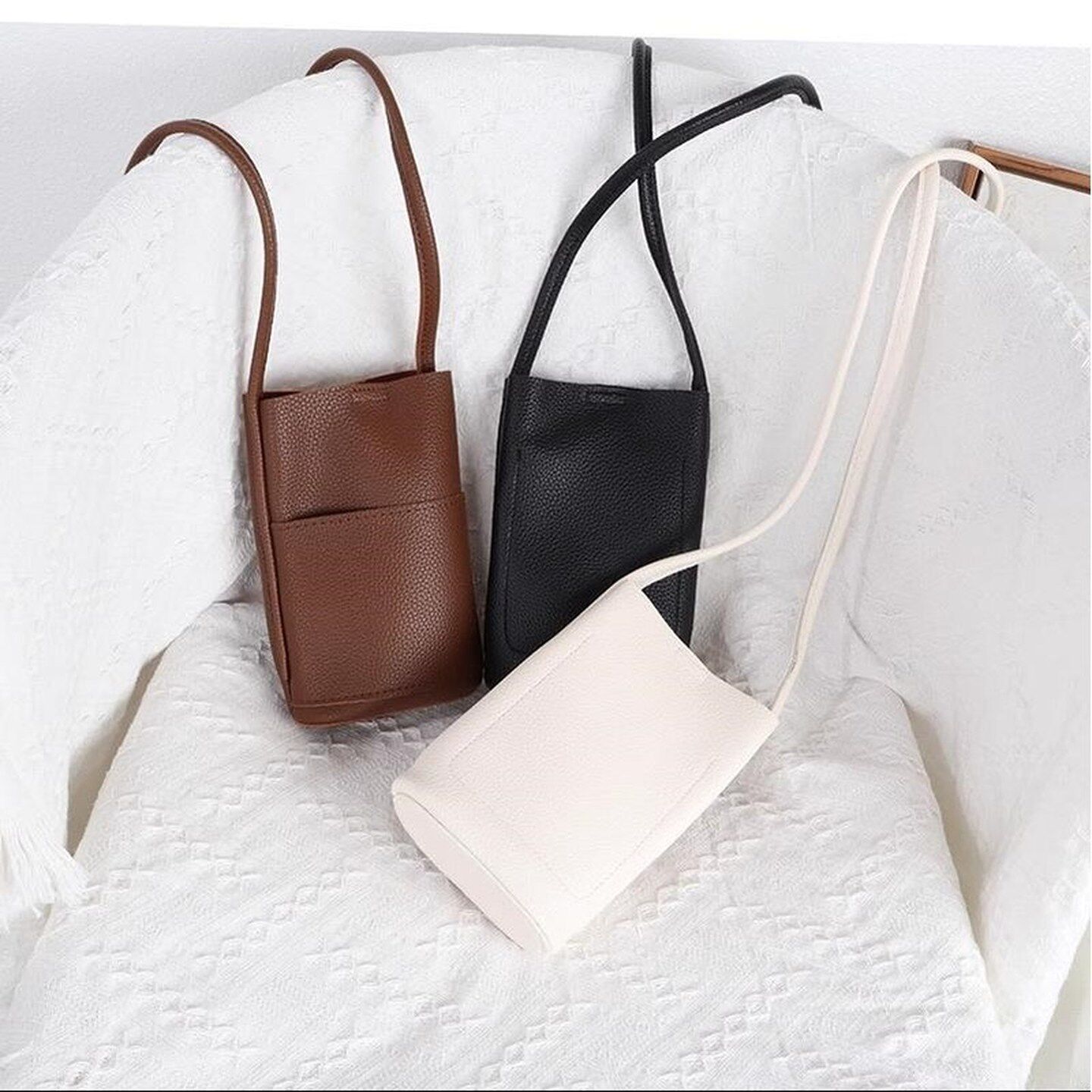 钥匙包女斜挎软皮手机包精致小巧简约风斜挎单肩小包可爱百搭