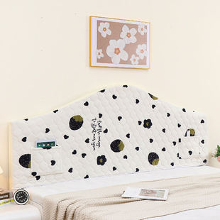 2024新款床头罩欧式弧形凹凸异形不规则老式防猫抓靠背罩全包通用