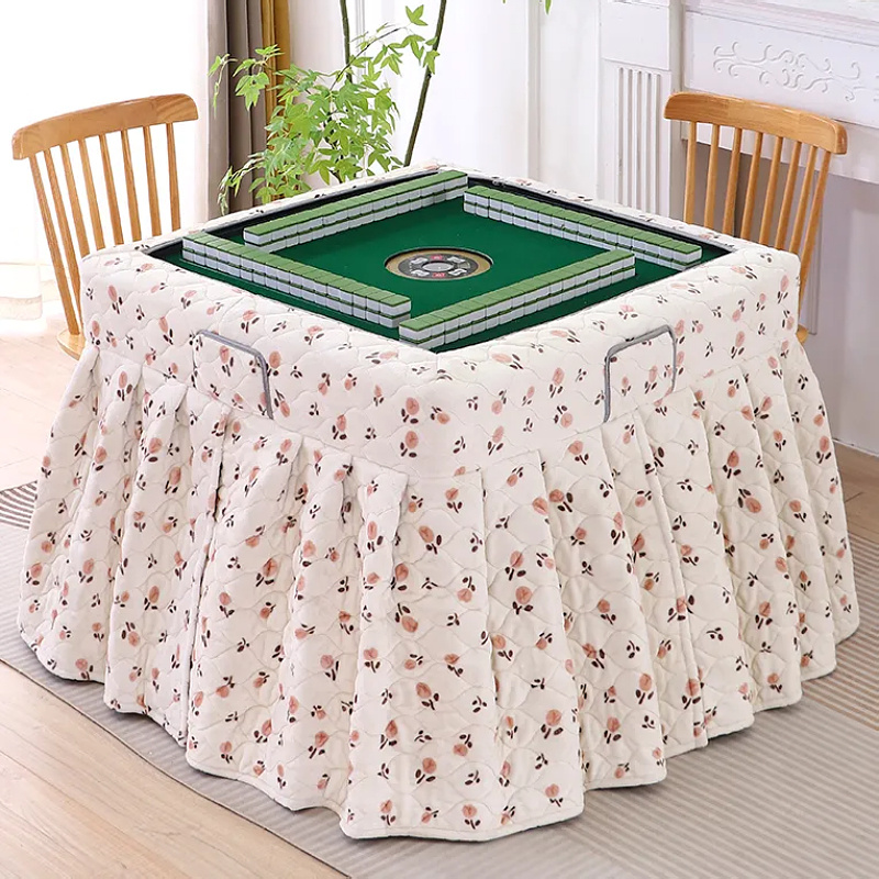 新款麻将桌套罩烤火罩