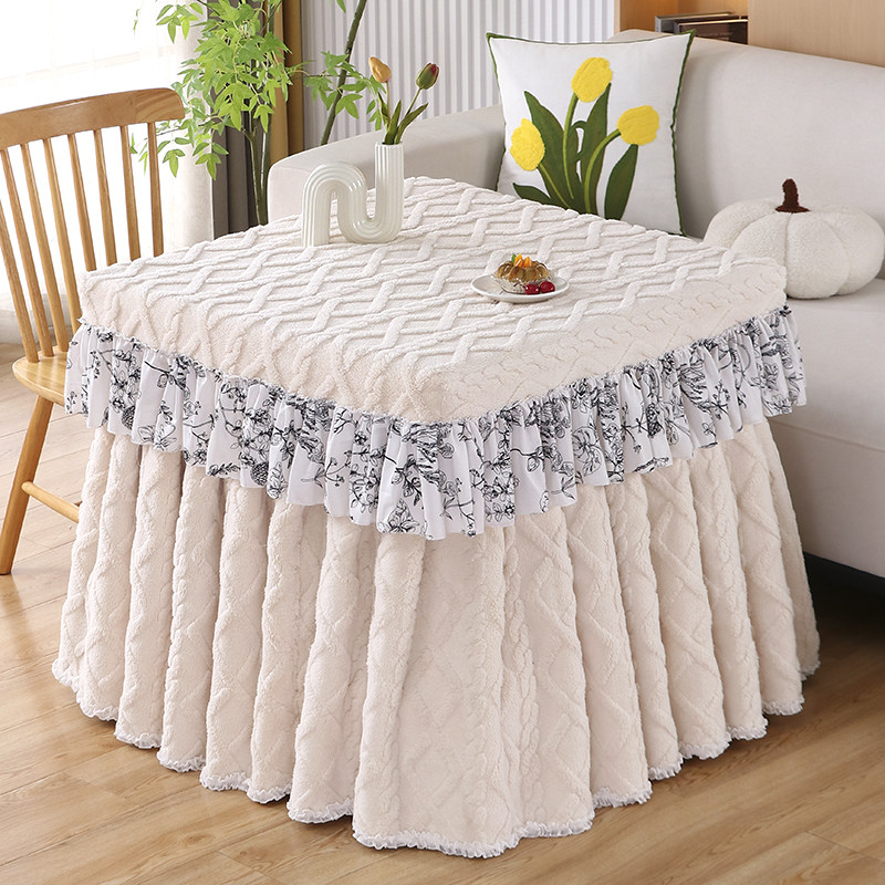 烤火桌子罩套正方形加厚双面绒保暖电取暖套麻将机套揭盖电烤炉套,居家布艺,烤火罩,淘宝优惠券,粉丝福利购,淘宝优惠卷