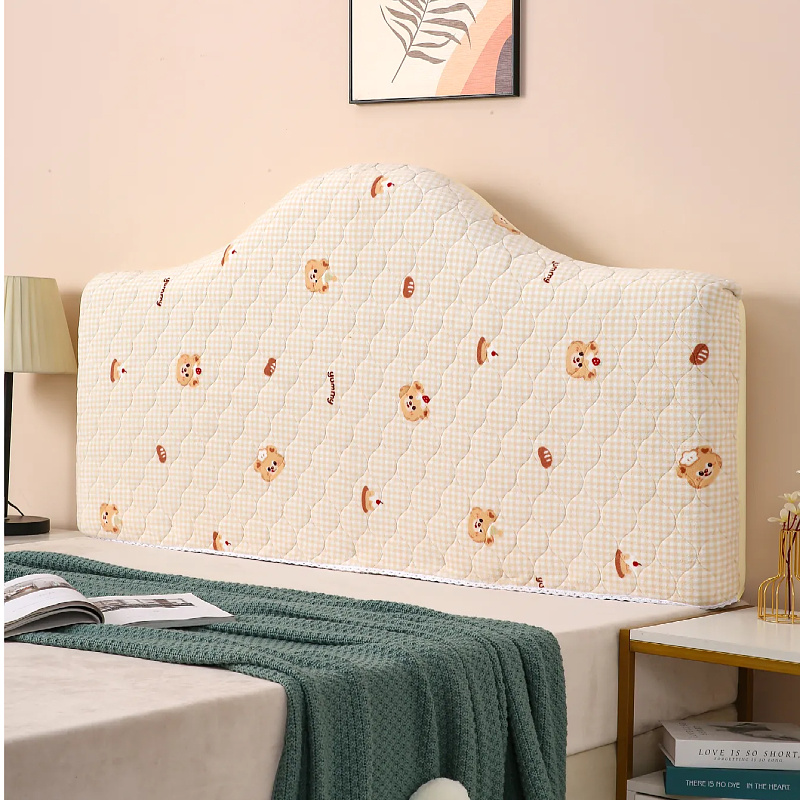 床头套罩弧形2025新款不规则半圆木床头罩全包防尘保护套万能通用