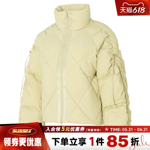 阿迪达斯运动休闲羽绒服