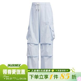 阿迪达斯三叶草夏季 KT3059 女子运动休闲长裤
