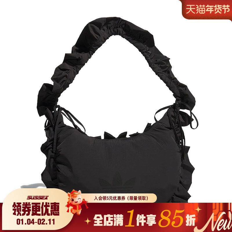 阿迪达斯三叶草冬季女子运动休闲单肩包挎包IA8915,运动包/户外包/配件,单肩背包,淘宝优惠券,粉丝福利购,淘宝优惠卷