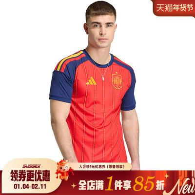 阿迪达斯运动训练休闲T恤