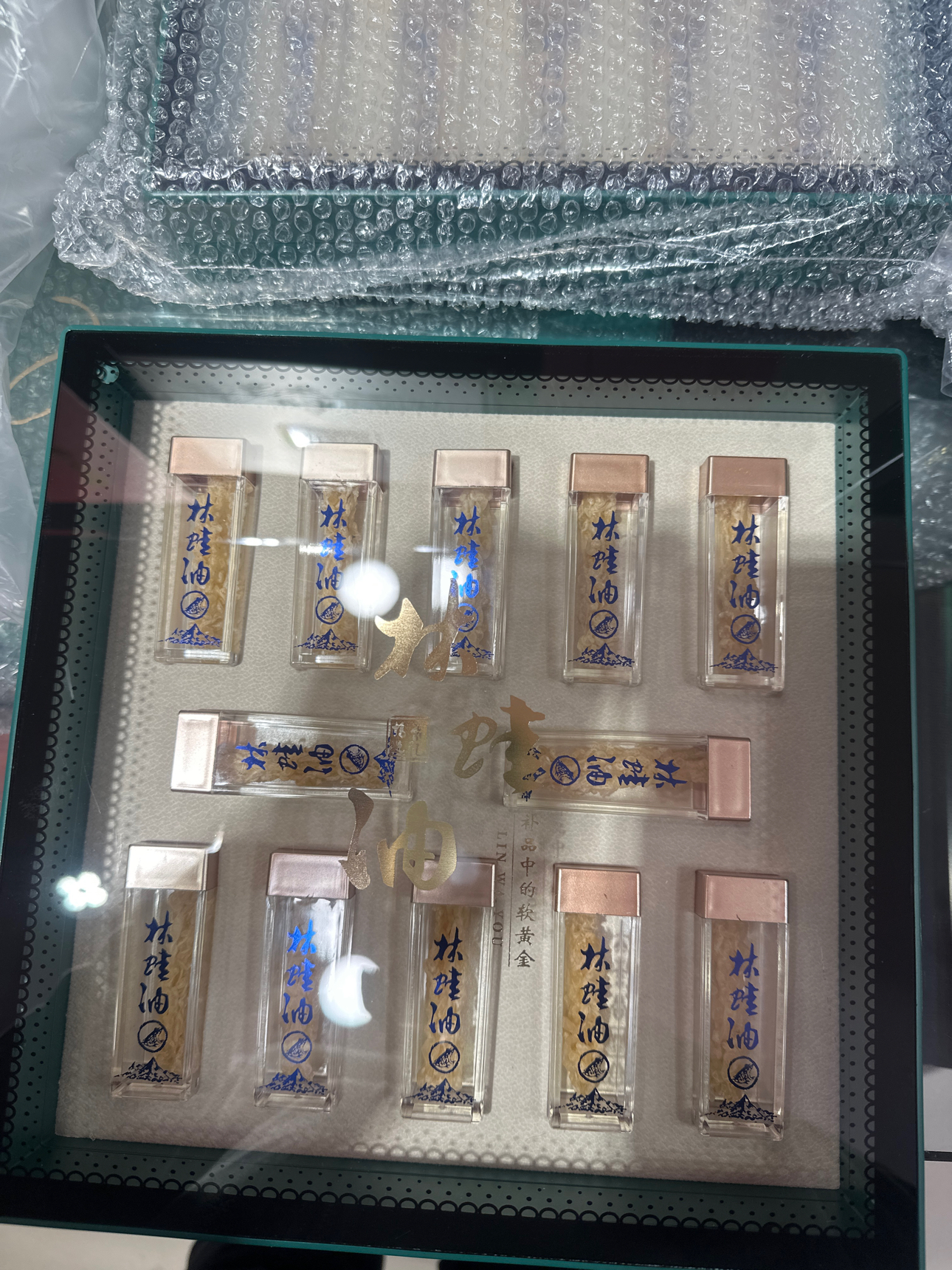 雪蛤油东北辽宁雪蛤林蛙油12条装雪蛤油蛤蟆油雪哈膏干货礼盒顺丰