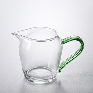 耐器温公璃公道杯分茶高茶壶功夫透明公杯玻璃茶V海耐热玻璃玻杯