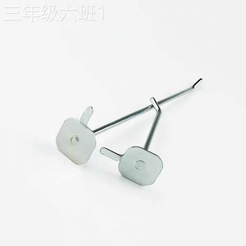 通用型家用不锈钢洞板色饰洞品展钩示单脚圆孔挂孔多收板单直架钩