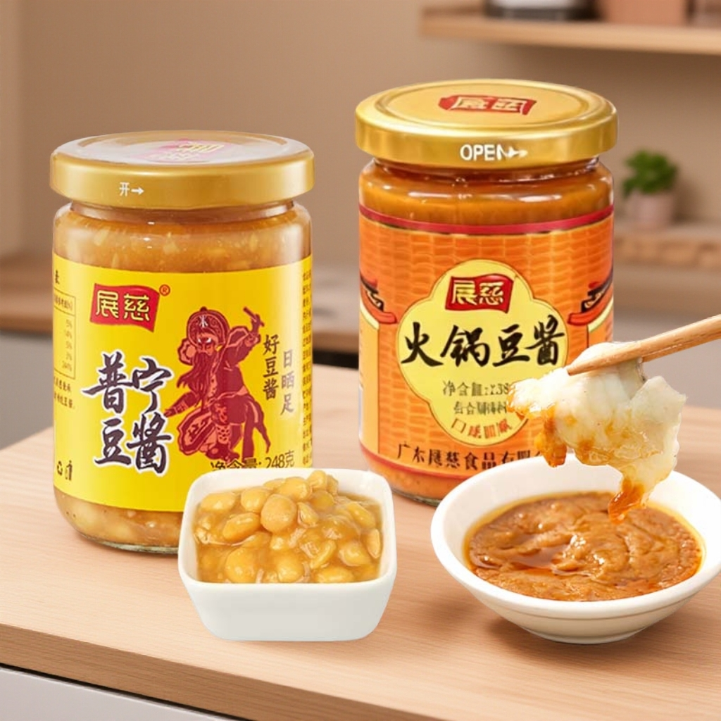 潮汕火锅豆酱香豆酱普宁豆酱海鲜砂锅粥白切鸡牛肉羊肉火锅凉拌面