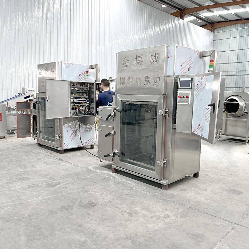 燃气商用无烟糖熏机腊肉腊肠熏肉机 多工能商用烟熏炉