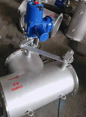 电动三通烟气阀 T型不锈钢 三通烟气阀 941W-2.5P 三通烟气阀