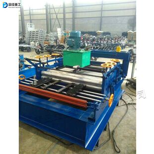 数控液压铝板校平机 全自动变频不锈钢板开平机 镀锌板整平机