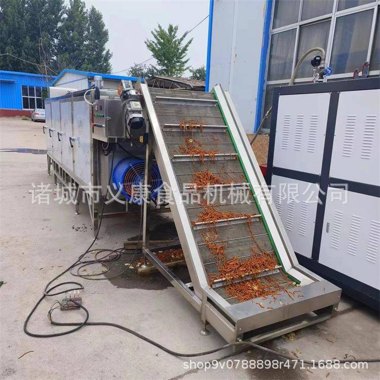 豆腐丝烘干机 洛神花烘干流水线 金银花带式烘干机 机械