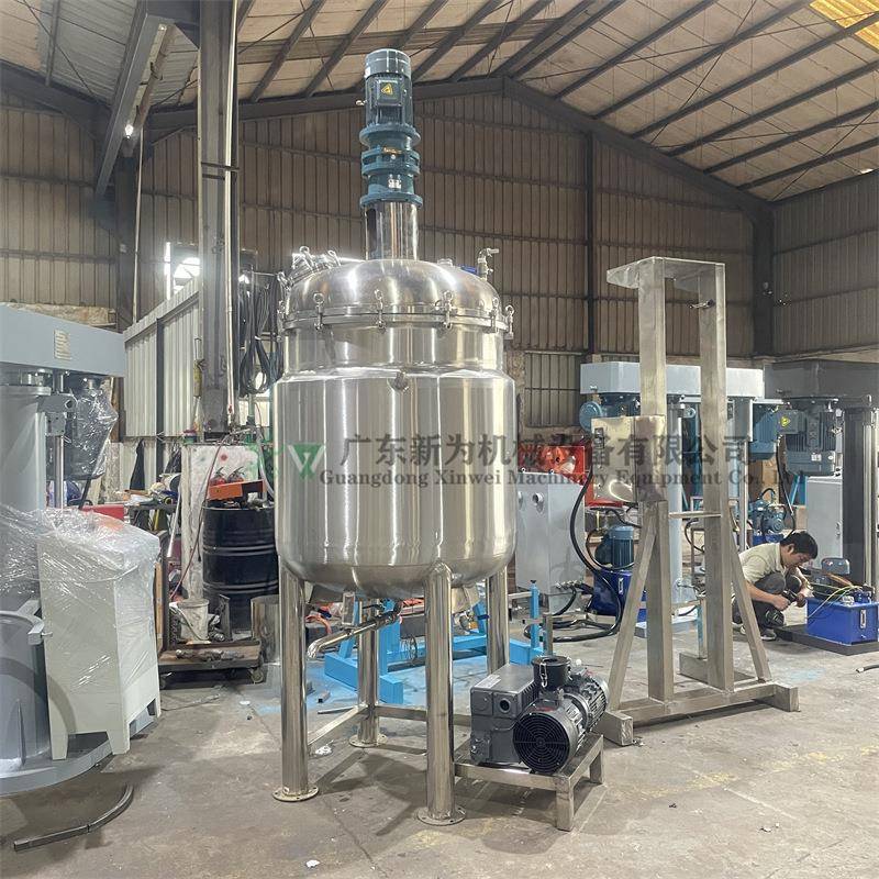 现货销售2000L乳液混合罐不锈钢单层液体配料罐 可移动加热搅拌桶