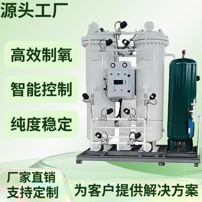 高效节能大型 PSA 制氧机高原纯氧高浓度输出工业水产养殖设备