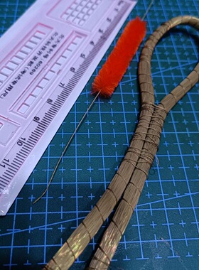 非遗绒花退火铜丝diy材料制作工具0.2退火黄铜丝紫铜丝0.15铜线
