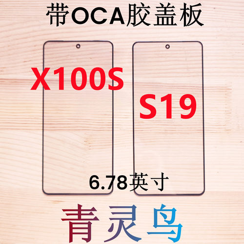 青灵鸟适用VIVO X100S S19  带OCA干胶盖板外屏