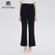 时尚 专柜正品 MRS406PNX0 高腰醋纤喇叭裤 长裤 马天奴女裤 季