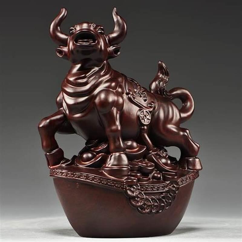 木雕十二生肖摆件一套实木质鼠牛虎兔龙蛇马羊猴鸡狗猪工艺品送礼