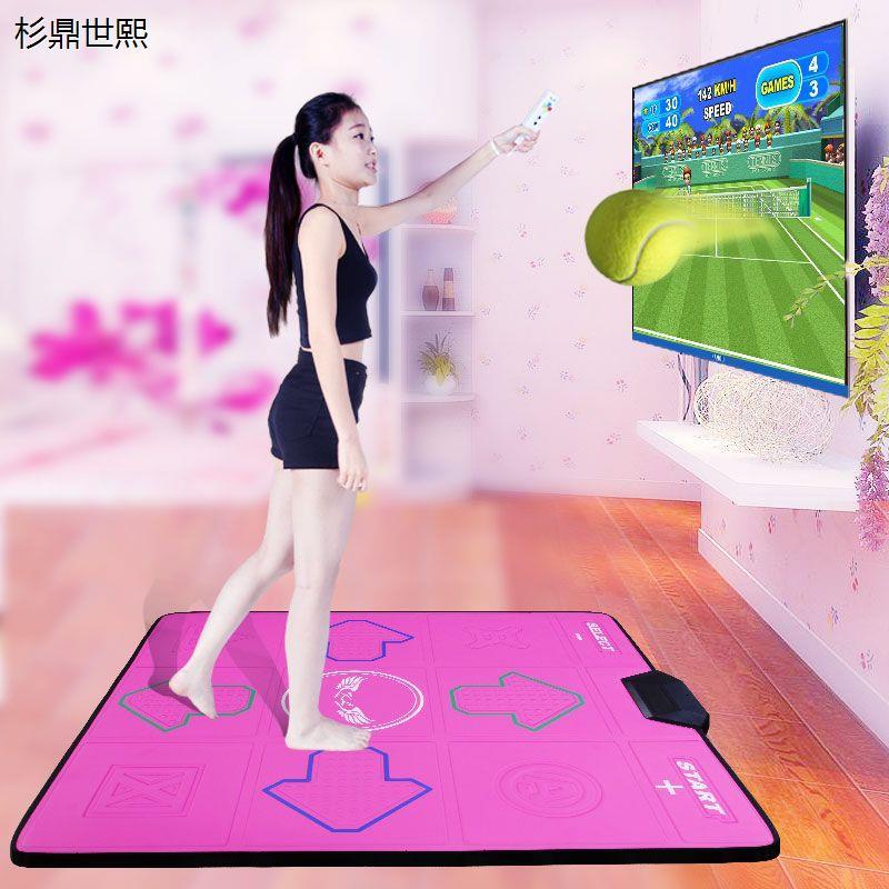 康丽单人游戏跑步无线跳舞毯电脑电视接口跳舞机家用体感手舞足蹈