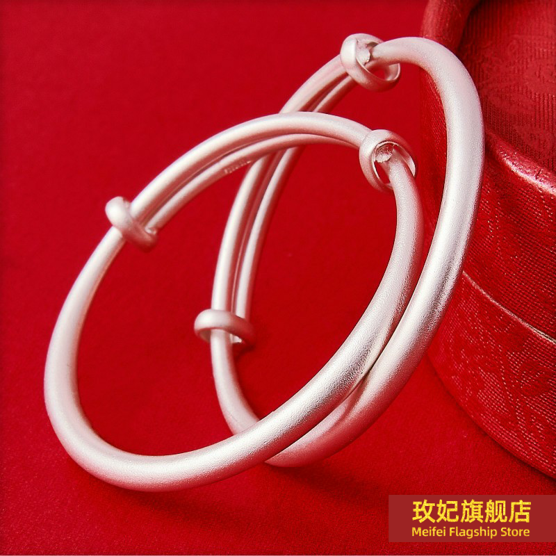 民族风情侣银饰正生纯银纯银手镯