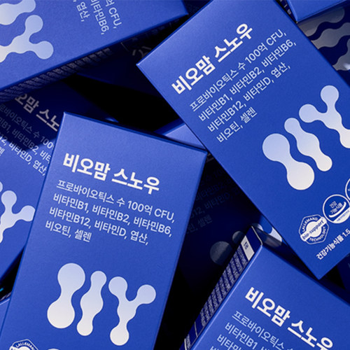 [爱德专属]韩国直邮Biomom Snow肠道呵护蓝莓乳酸菌15g*30包*2盒