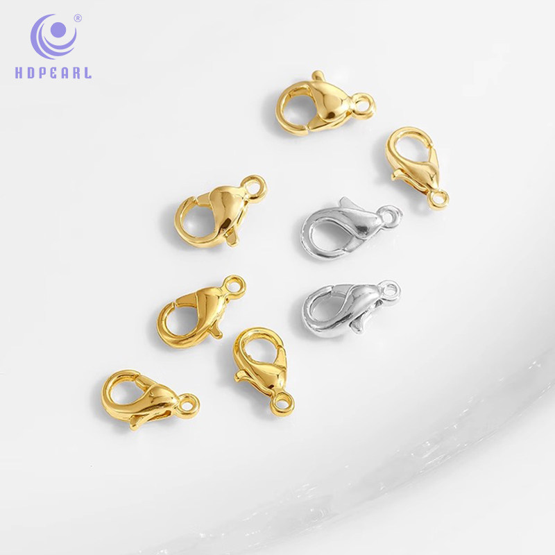 【10颗装】海蒂14K包金真金龙虾扣饰品手链收尾连接弹簧扣diy配件,饰品/流行首饰/时尚饰品新,扣,淘宝优惠券,粉丝福利购,淘宝优惠卷