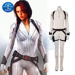 漫路云霄黑寡妇白色战服cos服cosplay舞台表演服装现货