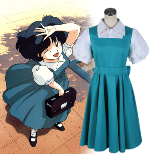 亚马逊爆款乱马二分之一天道茜校表演服cosplay动漫服装