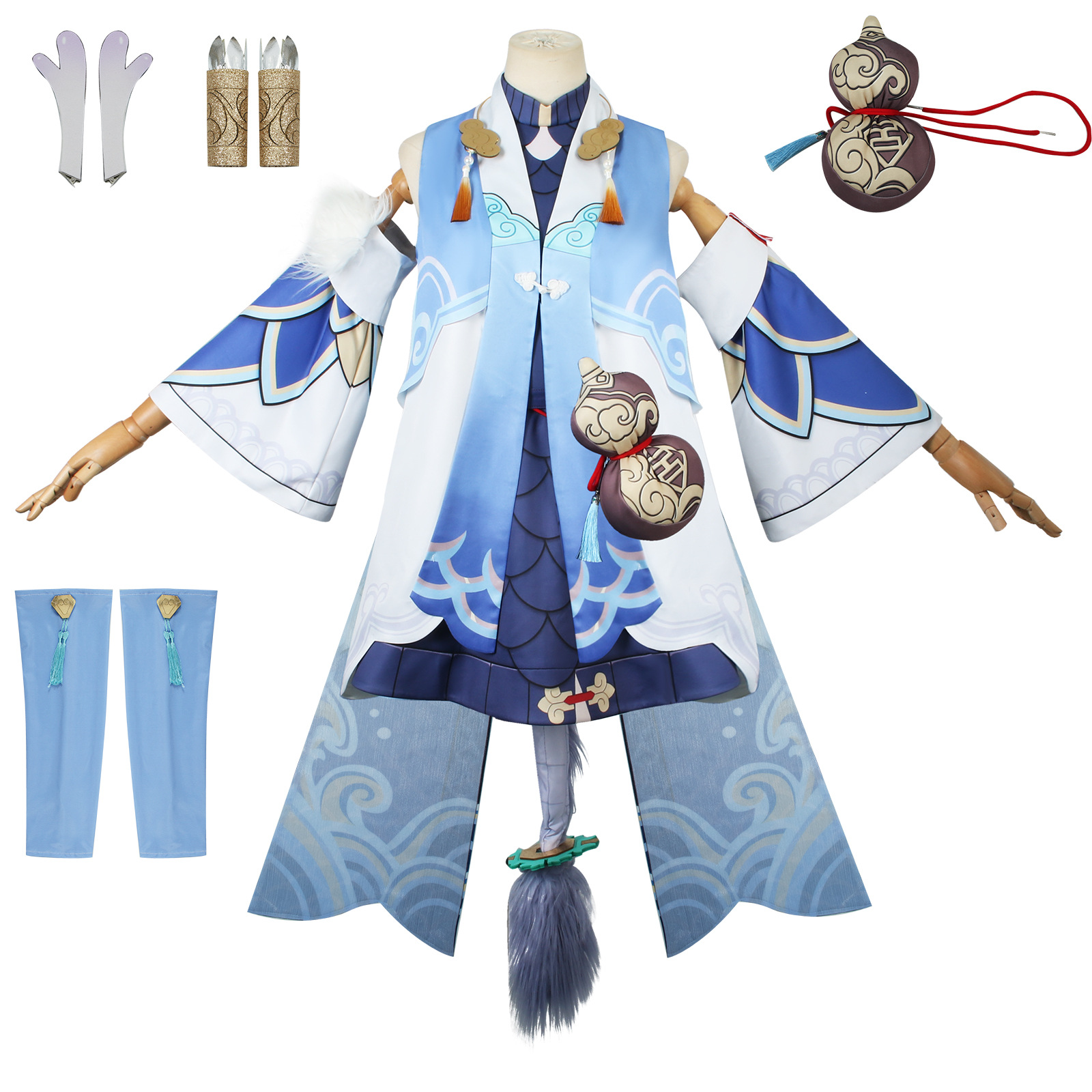 崩坏星穹铁道cos服白露cos服白露cosplay服装二次元动漫表演服