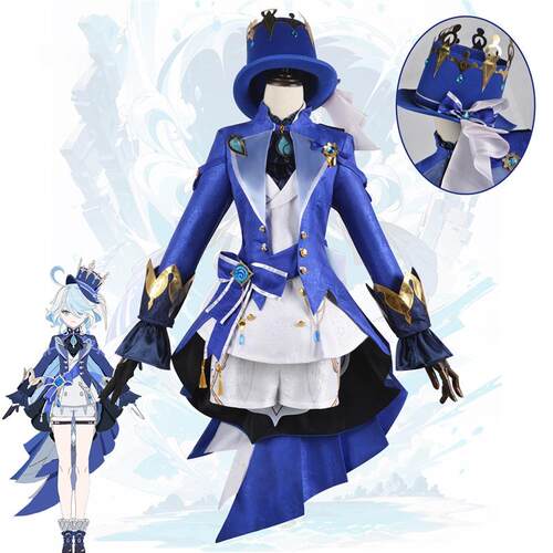 北水商贸原神cosplay服水神芙卡洛斯枫丹新角色芙宁娜cos服装全套