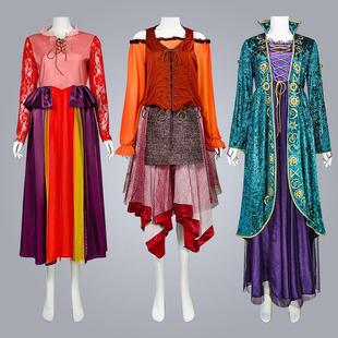 女巫也疯狂2莎拉cos服威尼弗雷德cos服玛丽·山德森cosplay服装