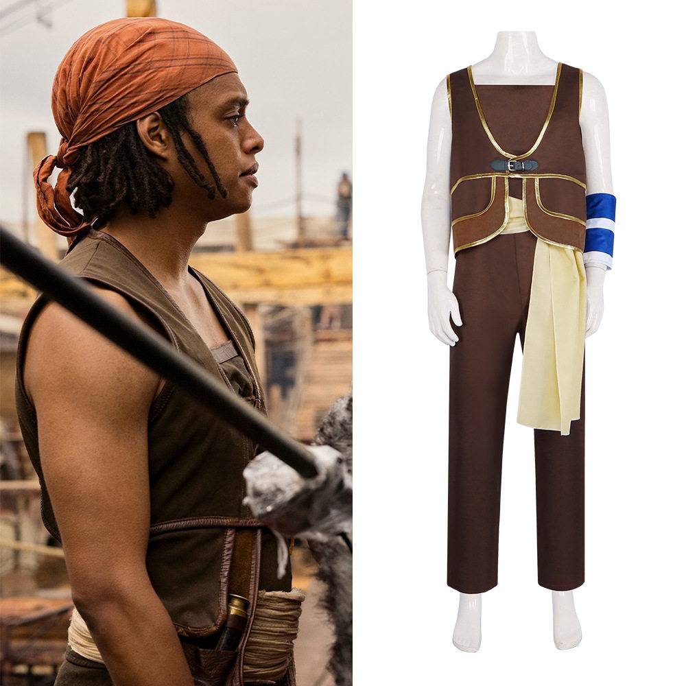 真人版海贼王cos服狙击手乌索普cosplay表演服装动漫角色扮演套装