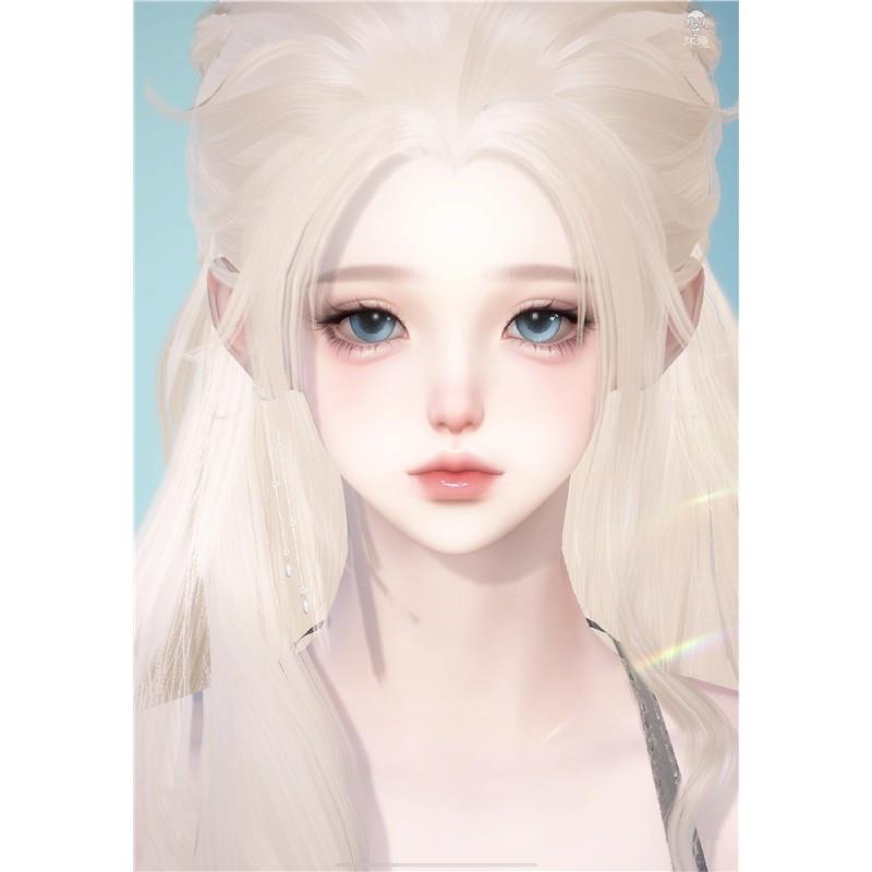 珠珠 逆水寒手游捏脸全职业女通用 原版