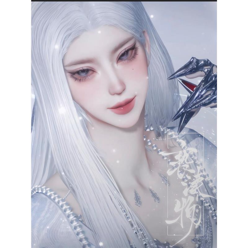 白狐 御姐 亵渎物原创 燕云十六声端游手游通用女捏脸 全门派通用