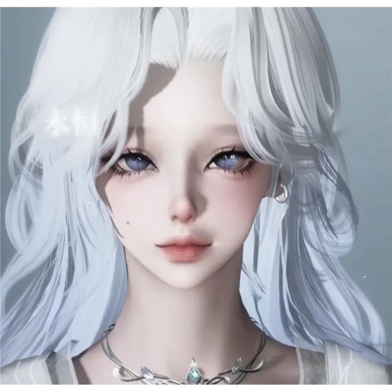 梦蝶 逆水寒手游捏脸全职业女通用 原版