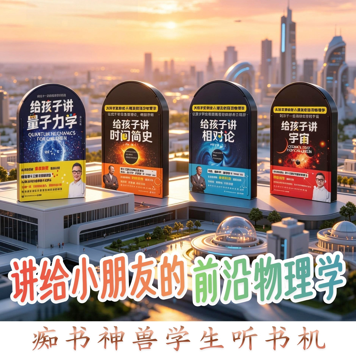 中小学版物理知识.前沿物理学科学家给孩子讲.学生听书机故事机图片